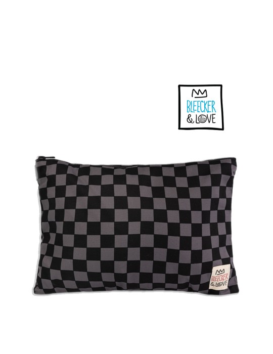 CHECKERS GREY POCHETTE CHECKERS GREY POCHETTE
