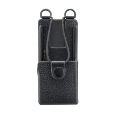 HARD LEATHER CARRY CASE, 3” FIXED BELT LOOP