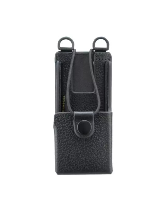 HARD LEATHER CARRY CASE, 3” FIXED BELT LOOP HARD LEATHER CARRY CASE, 3” FIXED BELT LOOP
