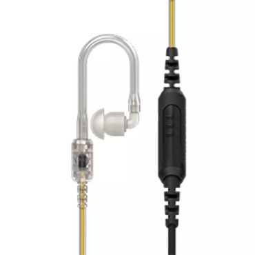 AUDIO ACCESSORY-EARPIECE,1-WIRE SURVEILLANCE KIT WITH LOUD AUDIO TRANSLUCENT TUBE