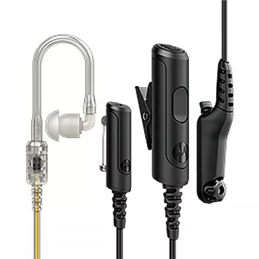 3-WIRE SURVEILLANCE KIT WITH LOUD AUDIO TRANSLUCENT TUBE