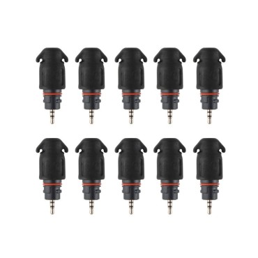 WIRELESS POD ADAPTATEUR  FOR 3.5MM HEADPHONES WITH SPEAKER AND MIC, PK OF 10