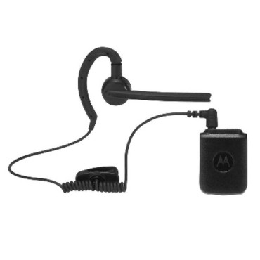 FLEXIBLE-FIT SWIVEL OREILLETTE W/ BOOM MIC