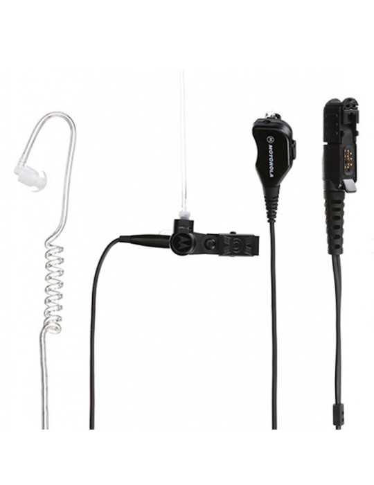 2-WIRE SURVEILLANCE KIT W/QUICK DISCONNECT CLEAR ACOUSTIC TUBE BLACK
