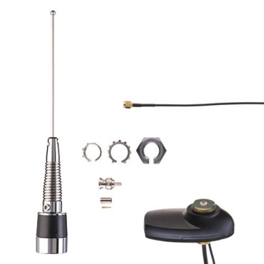 ANTENNE COMBO GNSS (GPS/GALILEO/QZSS/GLONASS), UHF 403-527 MHZ 2.0 DB THROUGH-HOLE BNC