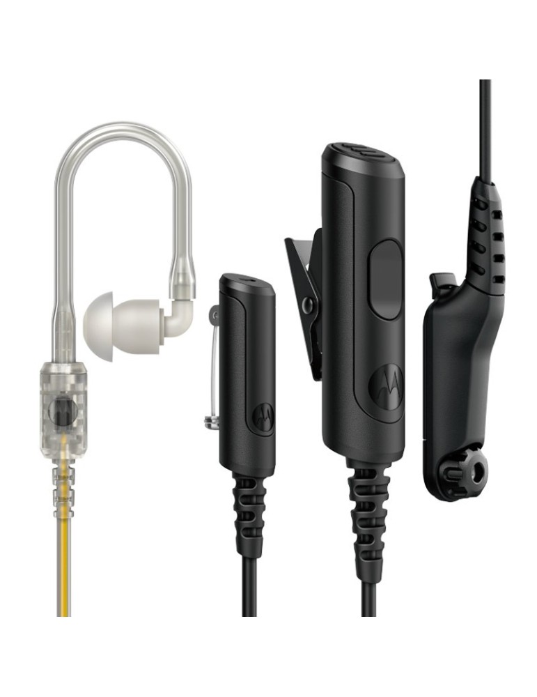 OREILLETTE 3-WIRE XL CLEAR TUBE EARPIECE
