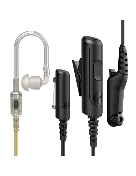 OREILLETTE 3-WIRE XL CLEAR TUBE EARPIECE