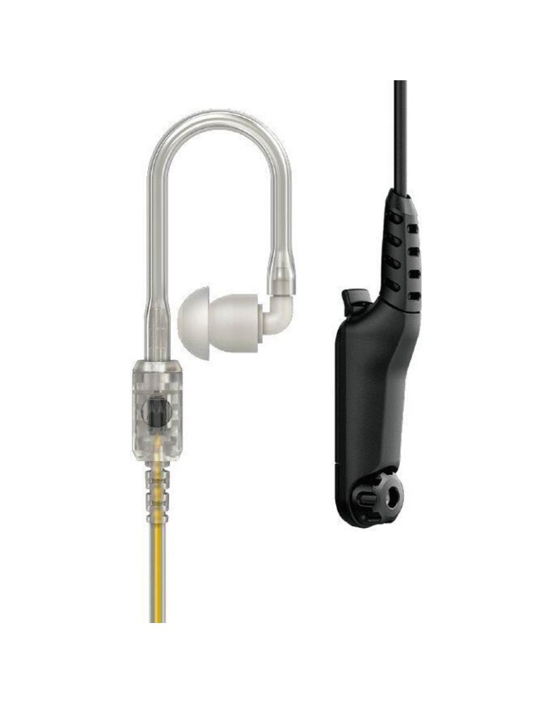 EARPIECE 1-WIRE SHORT CORD XL CLEAR TUBE EARPIECE RX ONLY