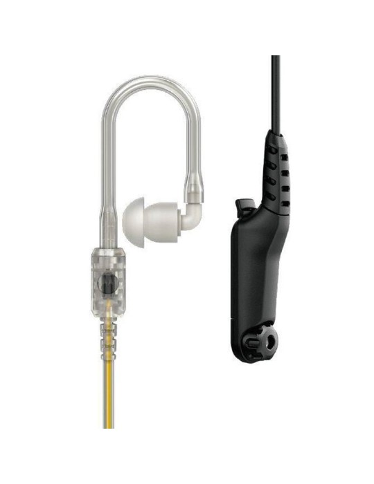 EARPIECE 1-WIRE SHORT CORD XL CLEAR TUBE EARPIECE RX ONLY