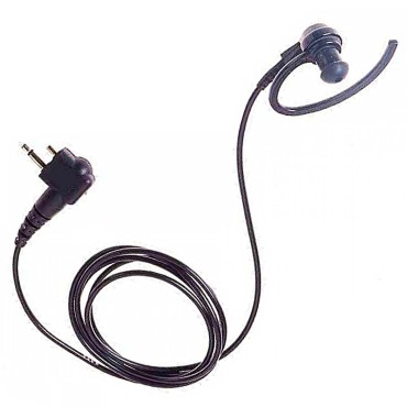 EARPIECE w/o Vol Cont 1 Wire (black)