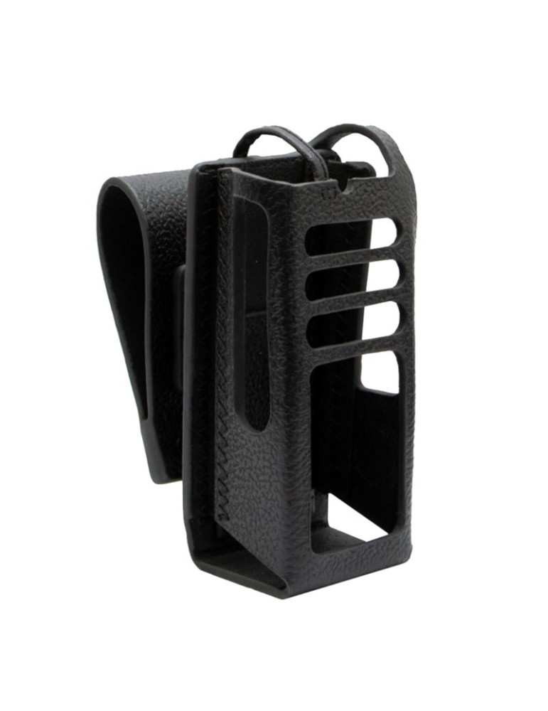 HARD LEATHER CARRY CASE WITH 3.0 INCH SWIVEL BELT LOOP (UMITED KEYPAD)