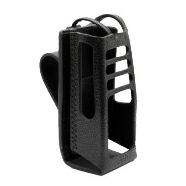 HARD LEATHER CARRY CASE WITH 3.0 INCH FIXED BELT LOOP (UMITED KEYPAD)
