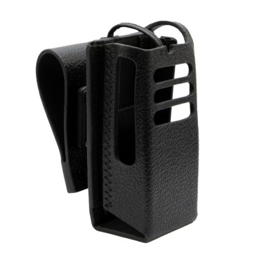 HARD LEATHER CARRY CASE WITH 3.0 INCH SWIVEL BELT LOOP (NO KEYPAD)