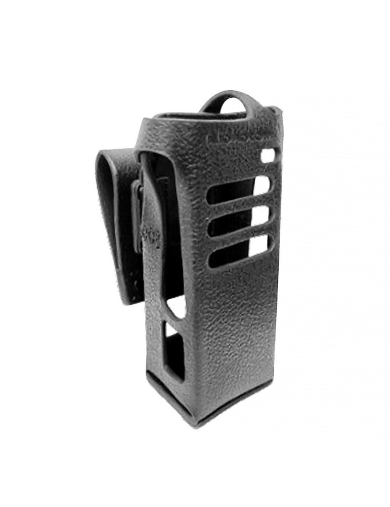 HARD LEATHER CARRY CASE 2.5 INCH SWIVEL BELT LOOP NON-KEYPAD