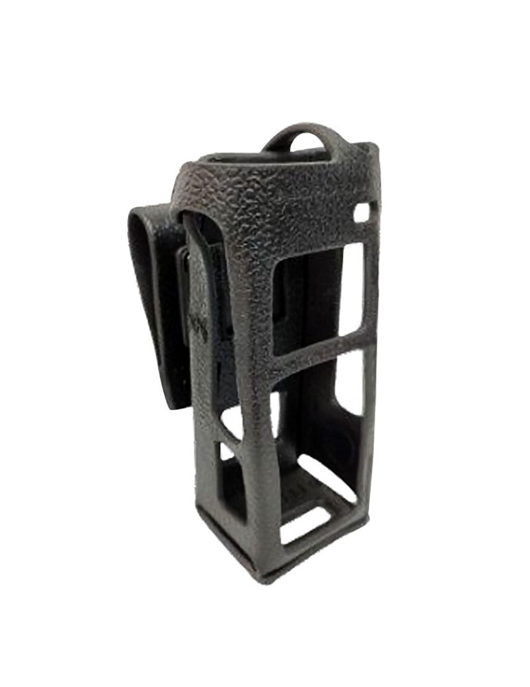 HARD LEATHER CARRY CASE 2.5 INCH SWIVEL BELT LOOP FKP