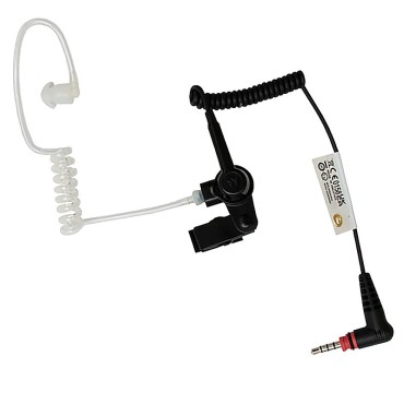 ATEX 3.5MM EARPIECE WITH TRANSLUCENT TUBE LOUD AUDIO