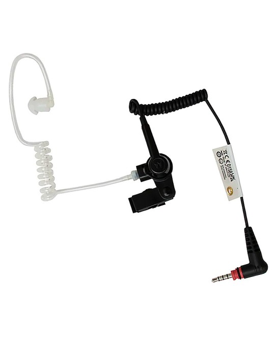 ATEX 3.5MM EARPIECE WITH TRANSLUCENT TUBE LOUD AUDIO