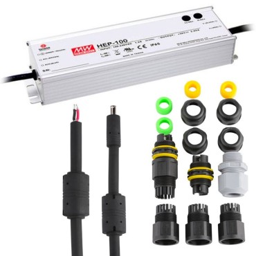 KIT EXTERIEUR POUR BLOC D'ALIMENTATION