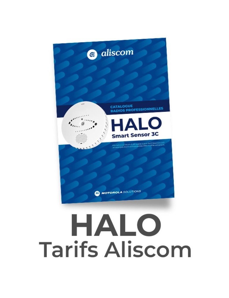 HALO Catalogue tarifs Aliscom