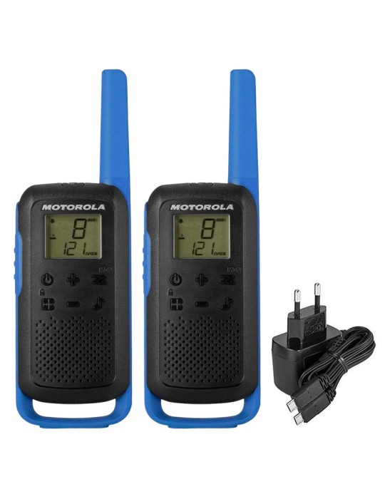 TALKABOUT T62 TWIN PACK & CHGR - BLEU