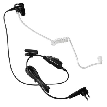 ACCESSOIRE KIT,DUAL PIN SURVEILLANCE W/PTT, SLIM PLUG, PVC FREE