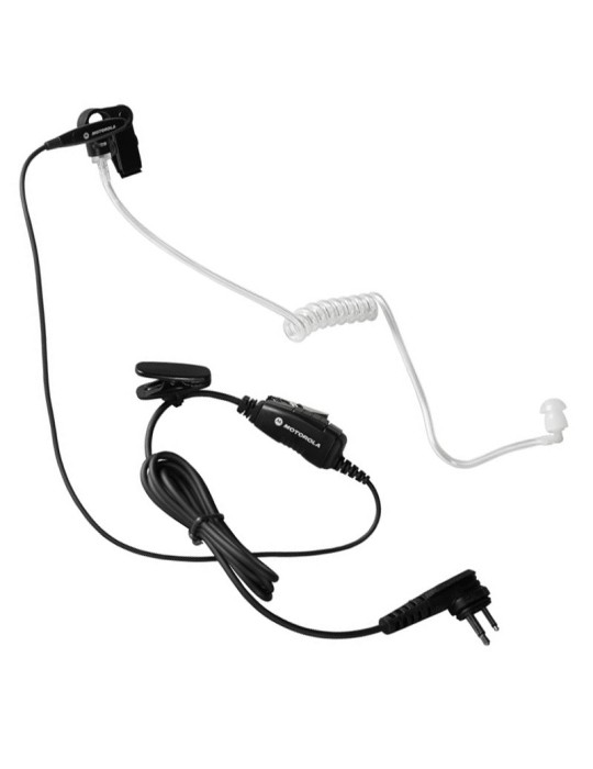 ACCESSOIRE KIT,DUAL PIN SURVEILLANCE W/PTT, SLIM PLUG, PVC FREE