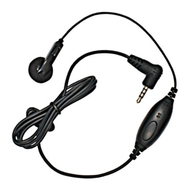 3.5MM MONO EARBUD W MIC/PTT